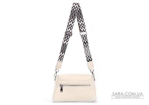 Сумка Шкіряна Жіноча Класична ALEX RAI 99122 white