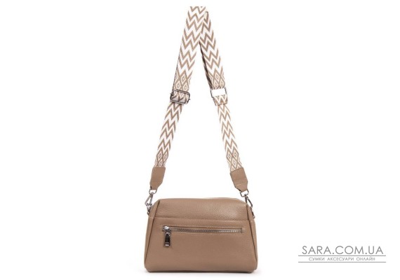 Сумка Шкіряна Жіноча Класична ALEX RAI 99122 khaki