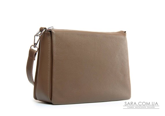 Сумка Шкіряна Жіноча Класична ALEX RAI 2087 khaki