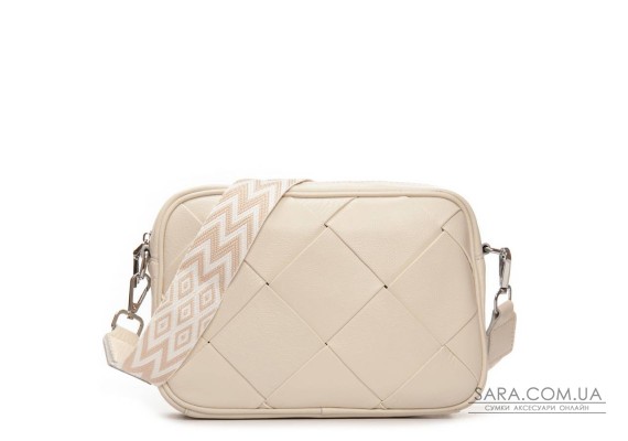 Сумка Шкіряна Жіноча Класична ALEX RAI 6616 white