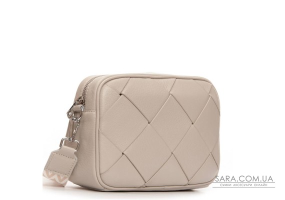 Сумка Шкіряна Жіноча Класична ALEX RAI 6616 grey