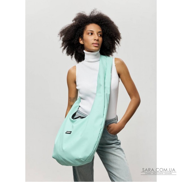 Женская сумка Sambag HOBO WEAVE мята Женская сумка Sambag HOBO WEAVE мята