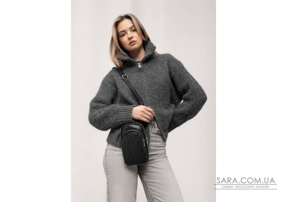 Женская сумка Sambag Modena с принтом крокодила