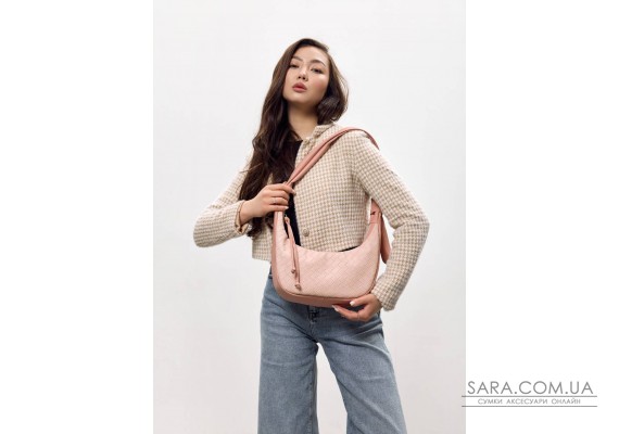 Женская сумка Sambag HOBO Mini пудра