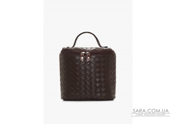 Жіноча косметичка Sambag Candy Box структурна шоколад