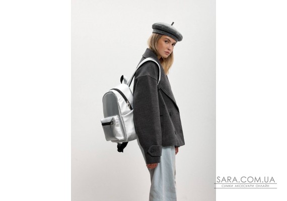 Женский рюкзак Sambag Talary серебро
