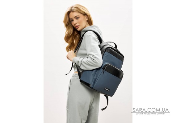 Женский рюкзак Sambag Zard MOD черно-синий