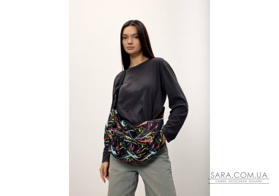Женская сумка Sambag HOBO Bag-glove с принтом "ABSTRACT"