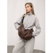 Женская сумка Sambag HOBO Bag-glove шоколадного цвета