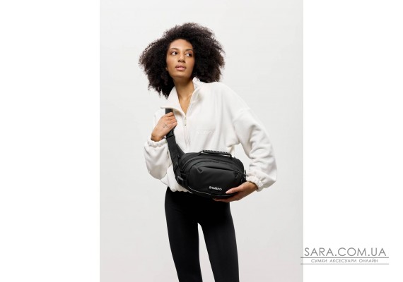 Женская сумка через плечо бананка Sambag Flex Pro оксфорд