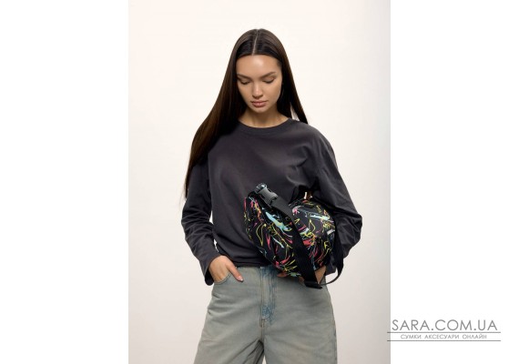 Женская сумка Sambag HOBO Bag-glove с принтом "ABSTRACT"