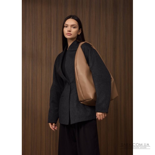 Женская сумка Sambag HOBO L кофейный Женская сумка Sambag HOBO L кофейный