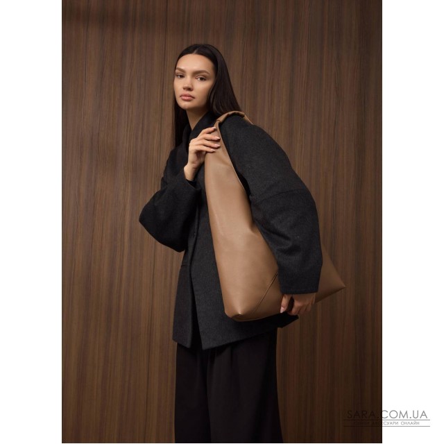 Женская сумка Sambag HOBO M кофейный Женская сумка Sambag HOBO M кофейный