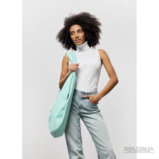 Женская сумка Sambag HOBO WEAVE мята Женская сумка Sambag HOBO WEAVE мята