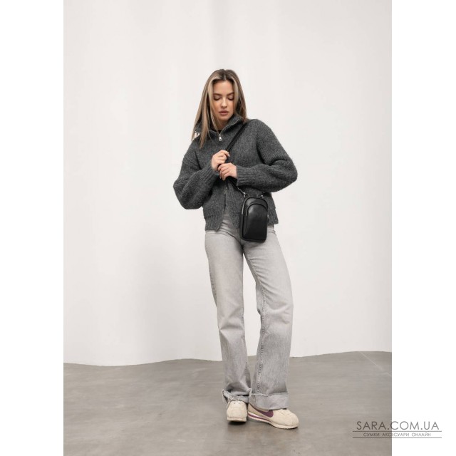 Женская сумка Sambag Modena черная Женская сумка Sambag Modena черная