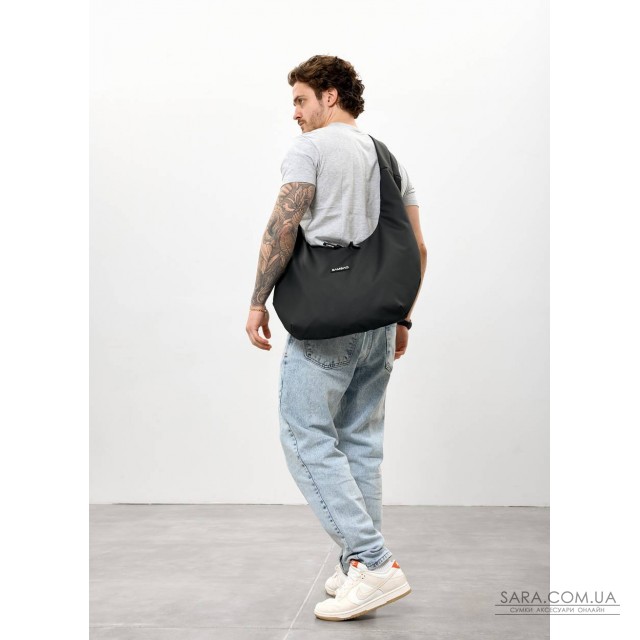Мужская сумка Sambag HOBO WEAVE черный Мужская сумка Sambag HOBO WEAVE черный