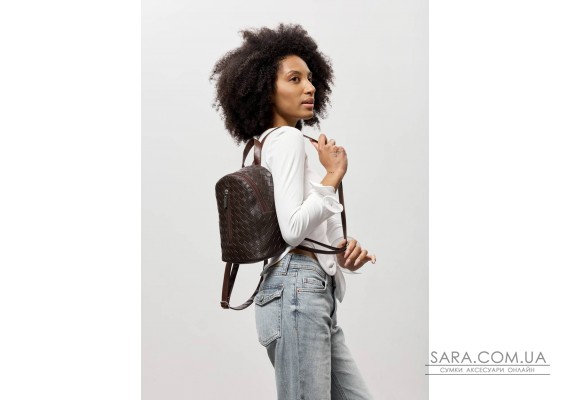 Женский мини-рюкзак Sambag Mane шоколад