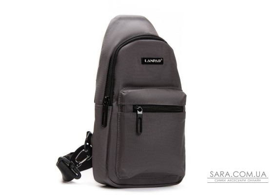 Сумка Мужская На Плечо нейлон Lanpad 3073 gray