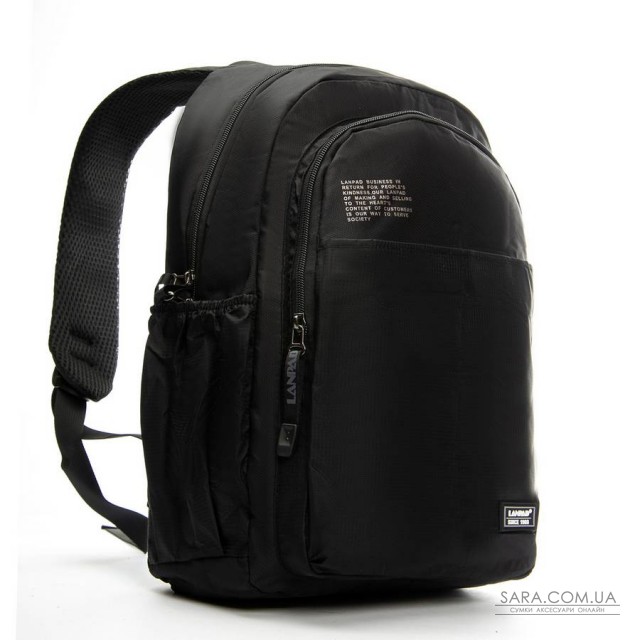 Рюкзак Городской нейлон Lanpad 83049 black Рюкзак Городской нейлон Lanpad 83049 black