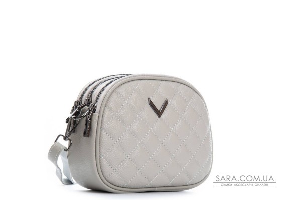 Сумка Женская Клатч кожа ALEX RAI 60065 pale grey