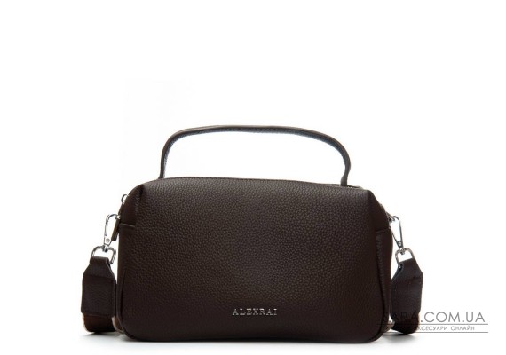 Сумка Женская Классическая кожа ALEX RAI 99128 brown