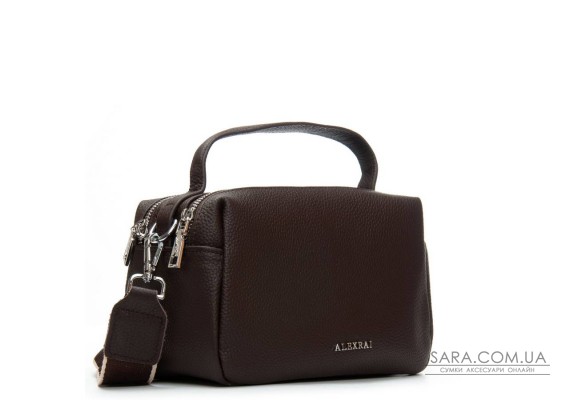 Сумка Женская Классическая кожа ALEX RAI 99128 brown