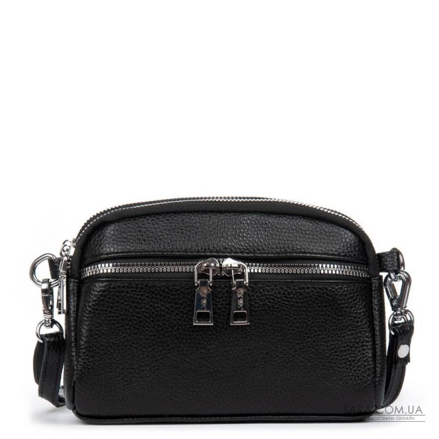 Сумка Женская Клатч кожа ALEX RAI 6088 black Сумка Женская Клатч кожа ALEX RAI 6088 black