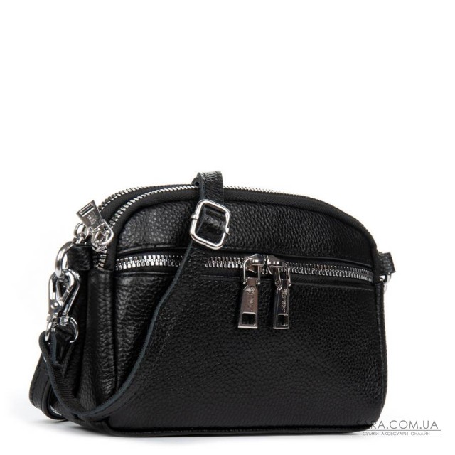 Сумка Женская Клатч кожа ALEX RAI 6088 black Сумка Женская Клатч кожа ALEX RAI 6088 black