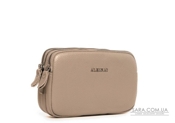 Сумка Женская Клатч кожа ALEX RAI 60061 beige