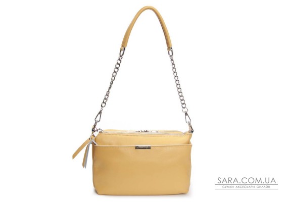Сумка Шкіряна Жіноча Класична ALEX RAI 8912-9 yellow