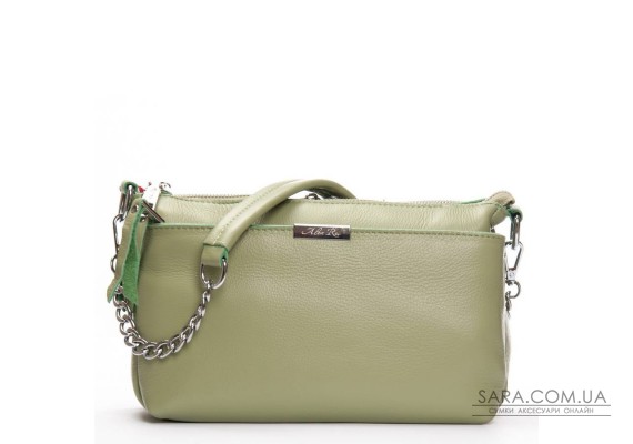 Сумка Шкіряна Жіноча Класична ALEX RAI 8912-9 green