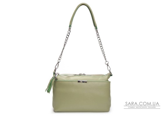 Сумка Шкіряна Жіноча Класична ALEX RAI 8912-9 green