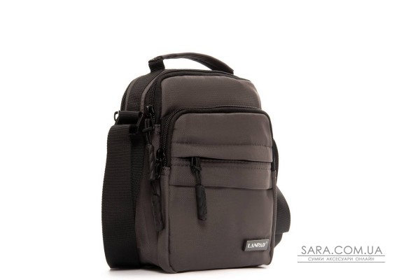 Сумка Чоловіча Планшет нейлон Lanpad A18043 grey мал