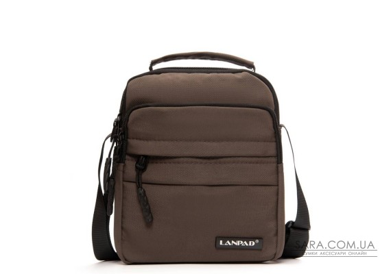 Сумка Чоловіча Планшет нейлон Lanpad A18043 brown мал