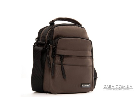 Сумка Чоловіча Планшет нейлон Lanpad A18043 brown мал