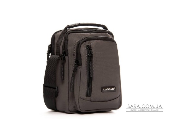 Сумка Чоловіча Планшет нейлон Lanpad A15057 grey мал
