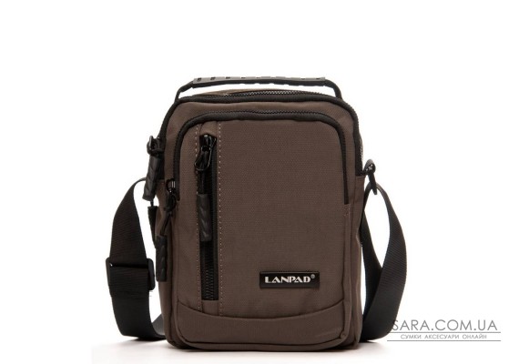 Сумка Чоловіча Планшет нейлон Lanpad A15057 brown мал