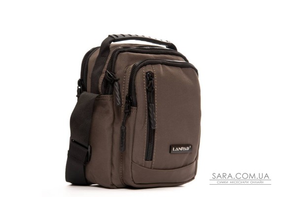 Сумка Чоловіча Планшет нейлон Lanpad A15057 brown мал