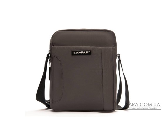 Сумка Чоловіча Планшет нейлон Lanpad 6049 grey мал
