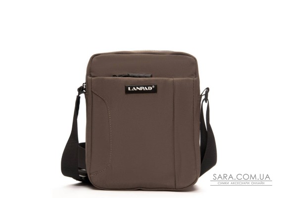 Сумка Чоловіча Планшет нейлон Lanpad 6049 brown мал