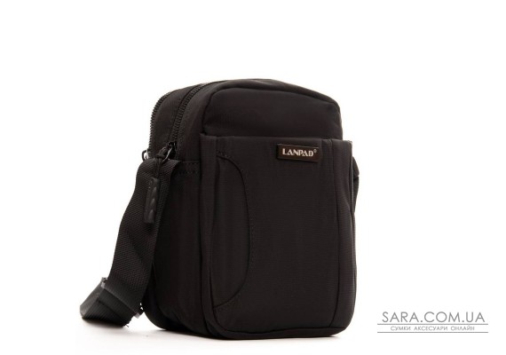 Сумка Чоловіча Планшет нейлон Lanpad 6049 black мал
