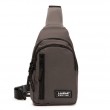 Сумка Чоловіча на плече нейлон Lanpad 20829 grey мал