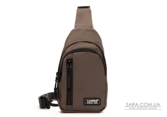 Сумка Чоловіча на плече нейлон Lanpad 20829 khaki мал