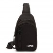 Сумка Чоловіча на плече нейлон Lanpad 20829 black мал