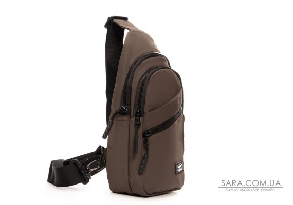 Сумка Чоловіча на плече нейлон Lanpad 83045 brown бол