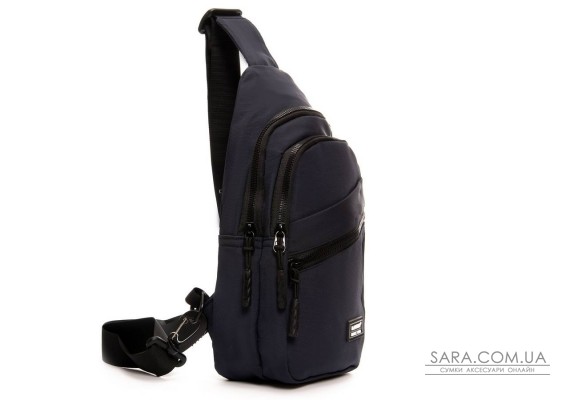 Сумка Чоловіча на плече нейлон Lanpad 83045 blue бол