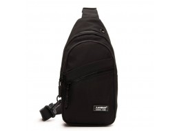 Сумка Чоловіча на плече нейлон Lanpad 83045 black бол