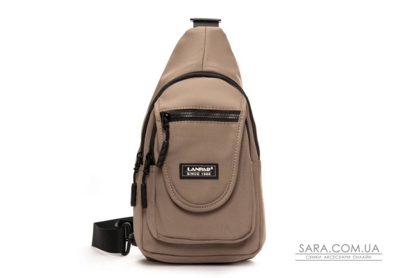 Сумка Чоловіча на плече нейлон Lanpad 0936 khaki бол