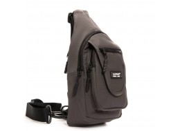 Сумка Чоловіча на плече нейлон Lanpad 0936 grey бол