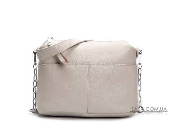 Сумка Женская Классическая кожа ALEX RAI 10A beige